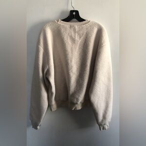 Cozy Cream Fleece Sweater